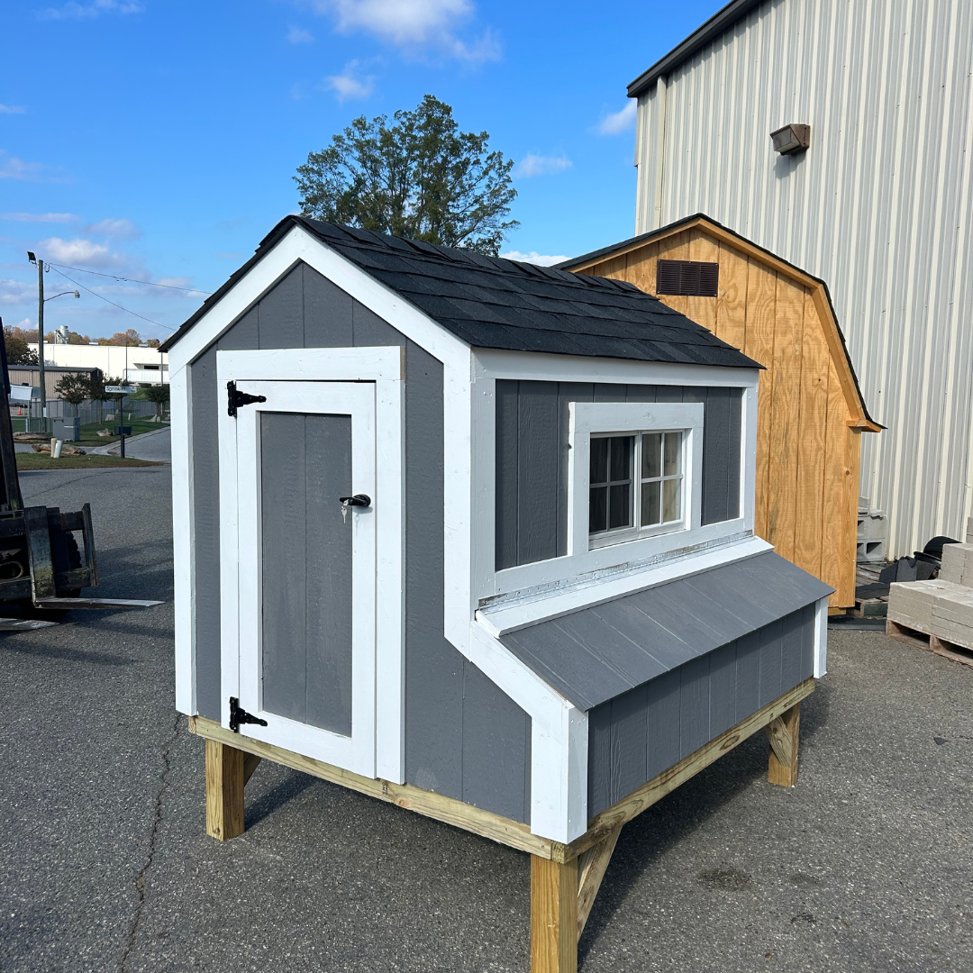 Raised Chicken Coop